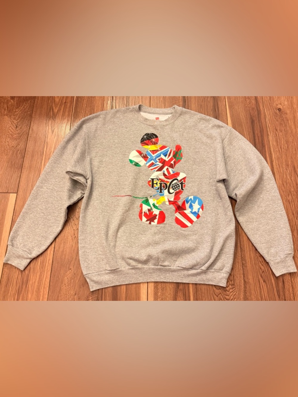 Hanes Gray Disney Parks EcoSmart T-Shirt